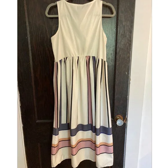 Midi Dress, Multicolor - Picture 2 of 3